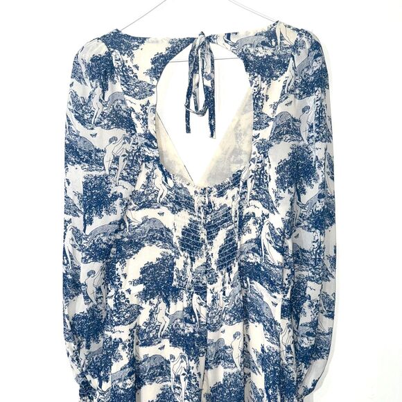 Reformation Lindero Dress - Pastoral Print 8 - Picture 7 of 13